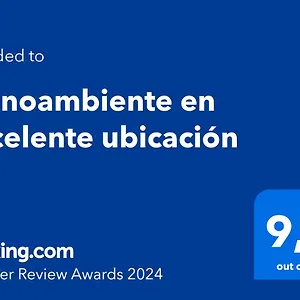  Apartamento Monoambiente En Excelente Ubicacion